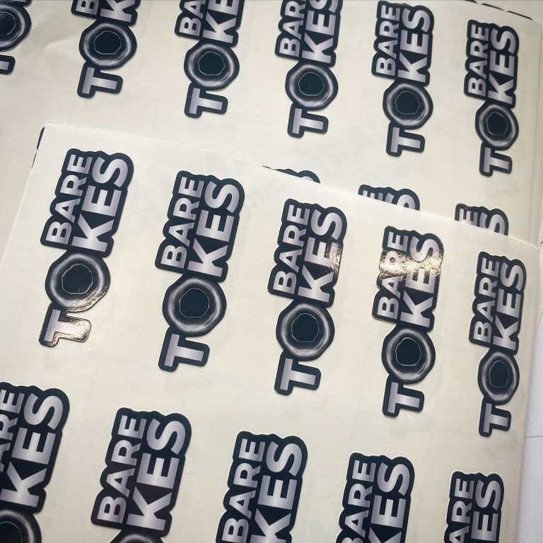 Custom Kiss Cut Labels