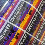 Waterproof Stickers with a Glossy Finish