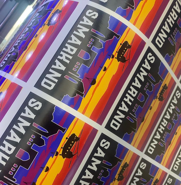 Waterproof Vinyl Stickers with a Glossy Finish