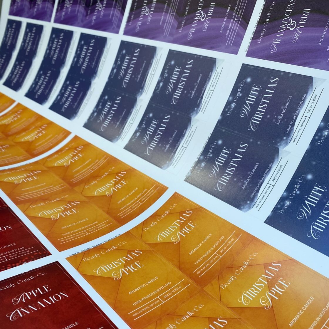 Waterproof Vinyl Stickers with a Matt Finish