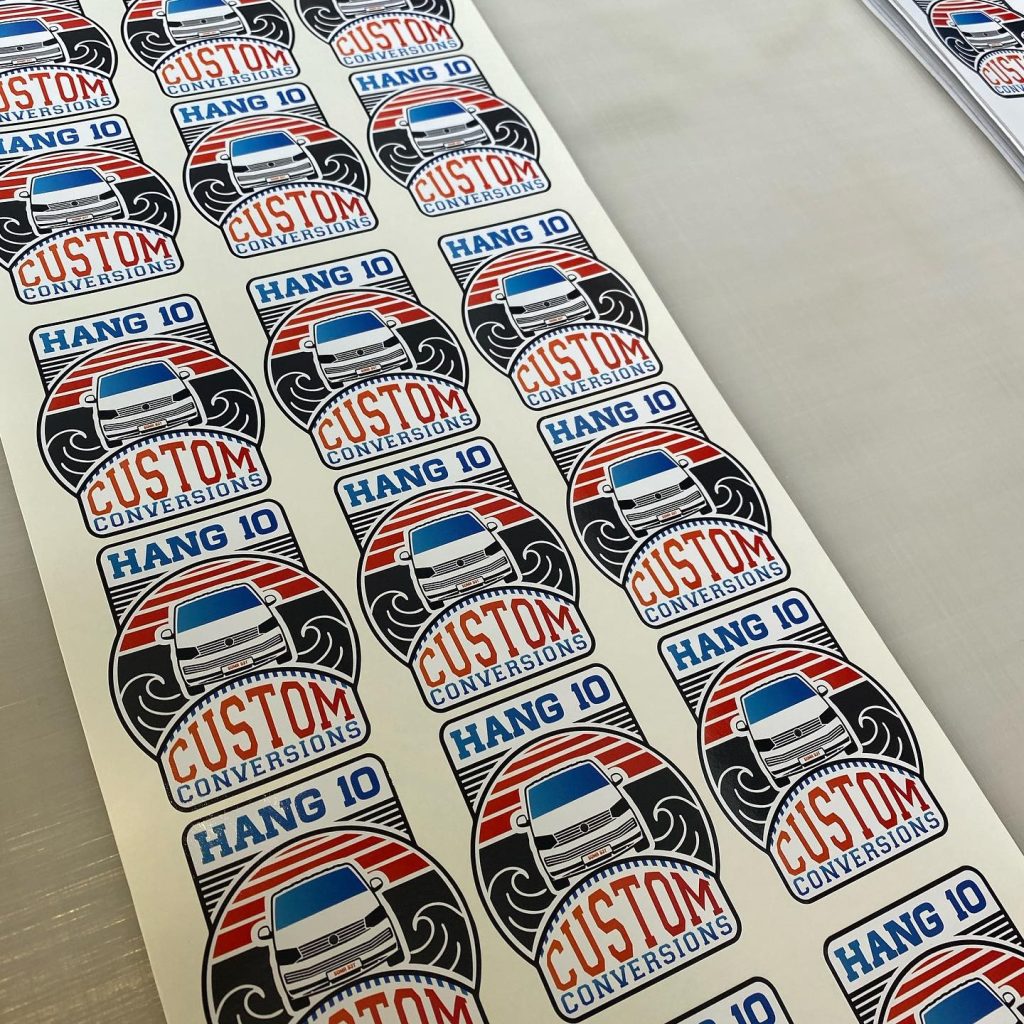 High Tack Stickers