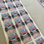High Tack Stickers with a Glossy Finish