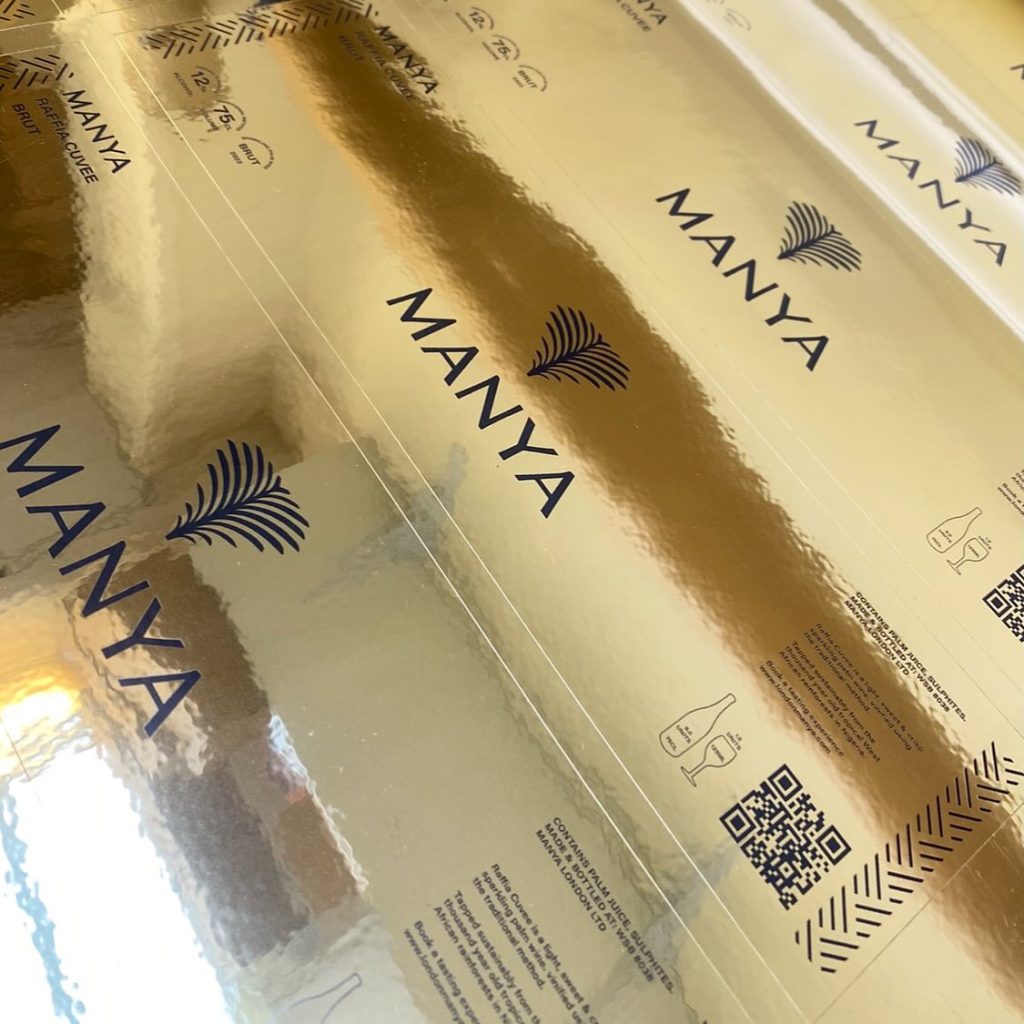 Gold Stickers with a Mirror Finish
