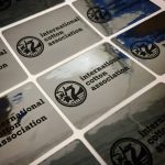 Silver Stickers with a Mirror Finish