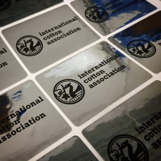 Silver Mirror Vinyl Stickers