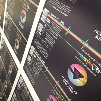 Craft beer labels for a festival, looking great fantastic on the Matt vinyl — Matt Waterproof Stickers